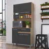 Mueble De Cocina Kit Completo 6 Puertas Cajones Amoblamiento en Gris - Aparadores y recibidores, Uruguay | Soy Hogar, vista 6 de 8
