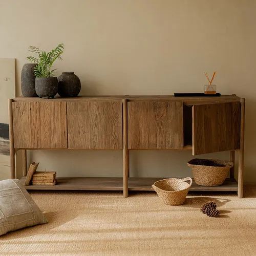 Consola Emma en Madera natural - Aparadores y recibidores, Uruguay | De Arcos