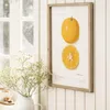 Cuadro Citric - Orange en Blanco, Naranja, Natural - Decoración de pared, Uruguay | Walnut, vista 1 de 2