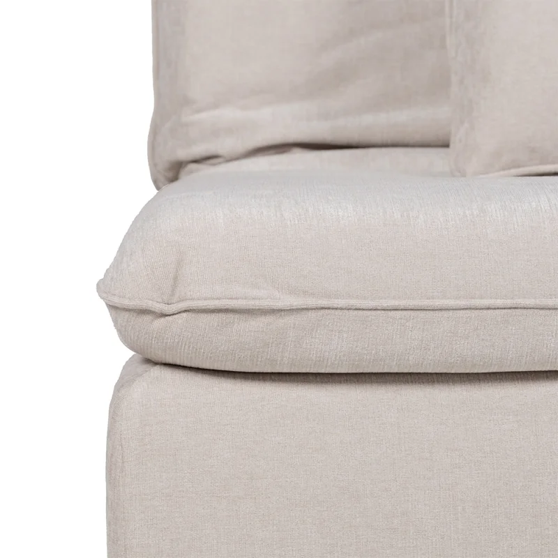 Sofá Cama Maira - Tela Microfibra - 10285 (Beige) en Beige - Sillones y sofás, Uruguay | Nyr, vista 7
