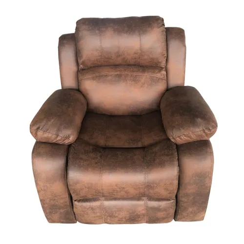 Poltrona Reclinable 1 cuerpo L6611 en Marrón - Sillones y sofás, Uruguay | Alfa Ventas