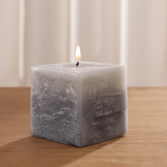 Vela Cuadrada 7×7 en Violeta - Velas y Portavelas, Uruguay | Tiendas Montevideo