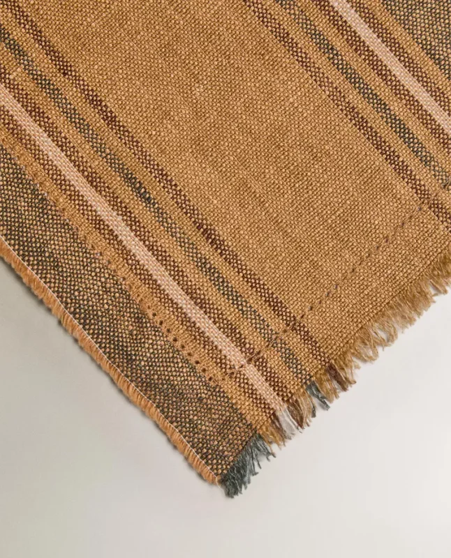 MANTA LINO RAYAS en Multicolor - Textiles, Uruguay | Zara Home, vista 3