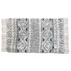 ALFOMBRA 50x80CM TRIBAL BLANCO Y NEGRO en Blanco - Textiles, Uruguay | Decohogar, vista 4 de 4