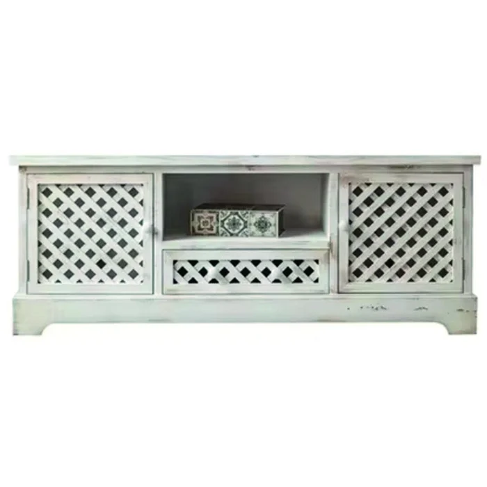 Mueble Vintage Blanco Horizontal en Blanco - Aparadores y recibidores, Uruguay | Decotech