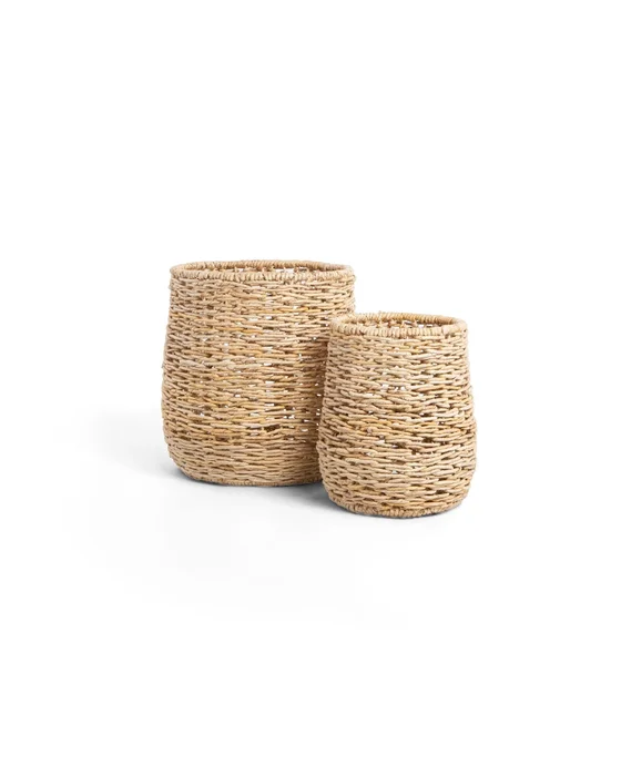 CANASTO MALÍ NATURAL en Madera natural - Canastos, Uruguay | Masinfinito Casa