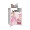 Comoda Para Niños 3 Cajones 1 Estante Infantil Princesa en Rojo/negro/blanco – Rosado/blanco - Cómodas, Uruguay | Soy Hogar, vista 3 de 6