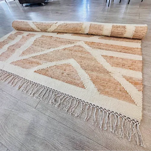Alfombra rectangular en fibra Magnolia 200x140cm en Multicolor - Textiles, Uruguay | Alta Gracia Deco