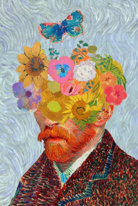 Vincent van Gogh en Multicolor - Láminas, Uruguay | Mara Estudio