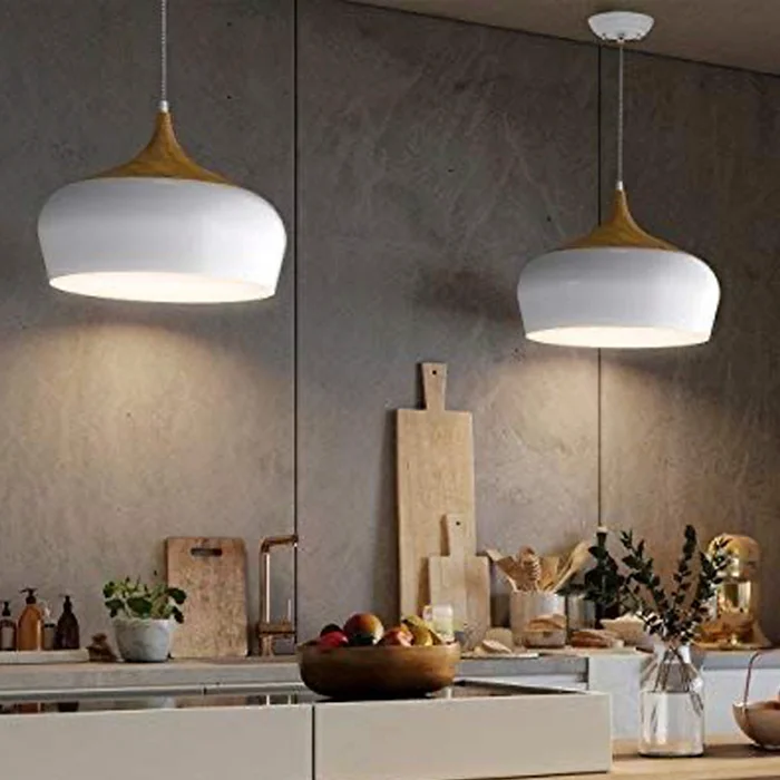 Lámpara De Techo Olson en Blanco - Lámparas colgantes, Uruguay | Alta Gracia Deco, vista 4