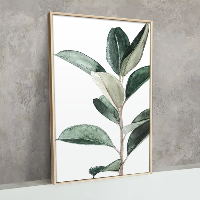 Cuadro / Lámina enmarcada 20x30CM Hojas y Plantas 6 - Decoración de pared, Uruguay | Alta Gracia Deco, vista 2