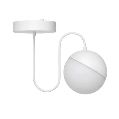 Colgante LED Bola Magnético G2 6W 2700K Blanco en Negro - Lámparas colgantes, Uruguay | Serlux