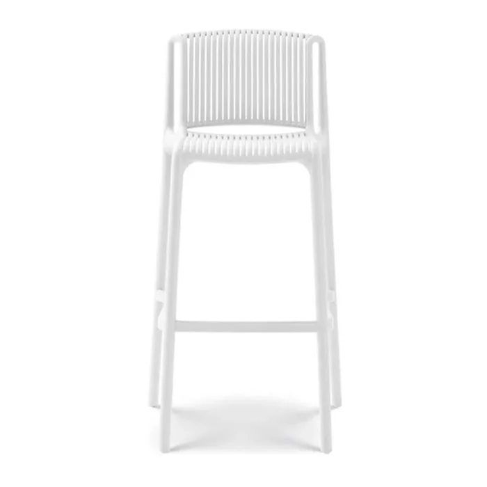 Banqueta La Roche Blanco en Blanco - Butacas, banquetas y puffs, Uruguay | Decotech, vista 4