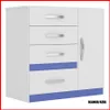 Comoda con puerta – Venus 707 en Multicolor - Cómodas, Uruguay | Punto Unión, vista 2 de 8