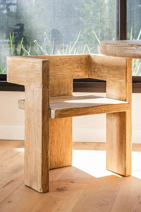 SILLA / BUTACA ESCULTURA - OLMO en Madera natural - Butacas, banquetas y puffs, Uruguay | La Iberica, vista 16