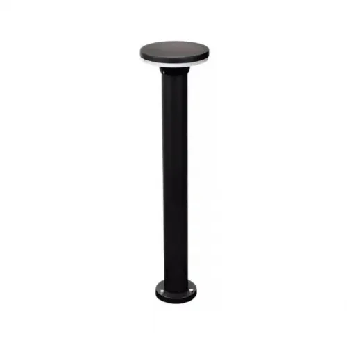 Bolardo Exterior Moon 60CM 12W Negro en Negro - Lámparas de pie, Uruguay | Serlux