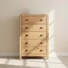 Comoda Cajonera 5 Cajones Madera Natural-beige Montauk en Madera natural - Cómodas, Uruguay | Divino, vista 1 de 6