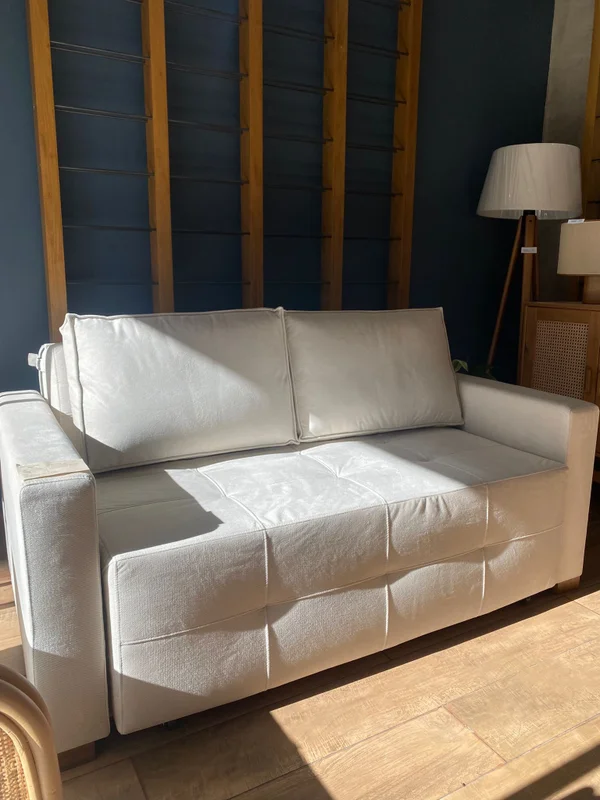 Sofá Cama Torres – Beige Easy Clean en Madera natural - Sillones y sofás, Uruguay | Berna Home, vista 6