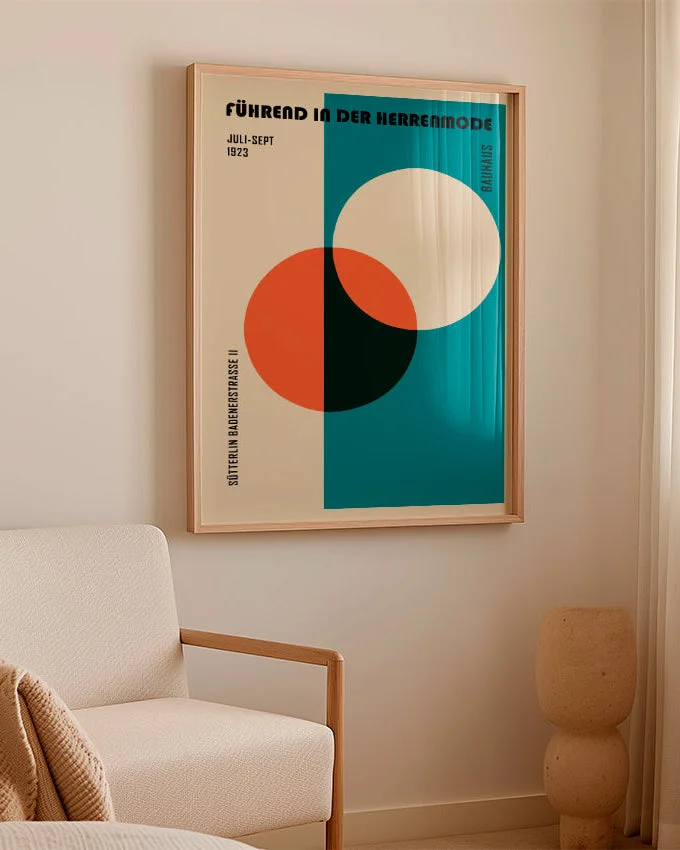 Bauhaus - Serie N.02 en Multicolor - Láminas, Uruguay | La Cuadrería, vista 2