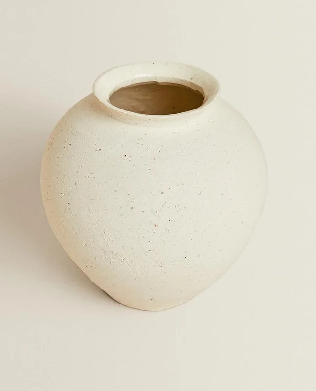 JARRÓN CERÁMICA TEXTURA - Jarrones, Uruguay | Zara Home, vista 3