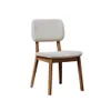 Silla de Comedor - Línea Nevada - Bouclé/Natural en Off-white - Sillas, Uruguay | Ecowood, vista 1 de 5