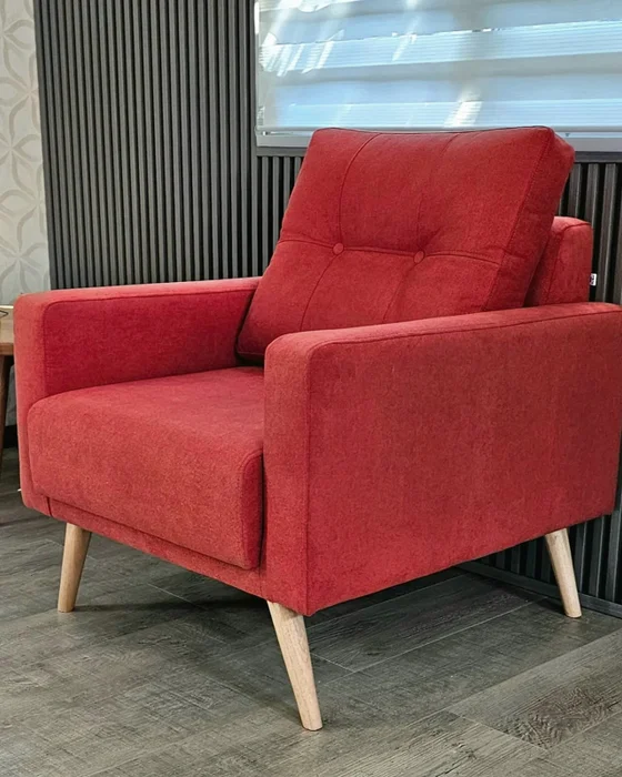 Butaca Aimara - Muebles Da Vinci en Rojo - Butacas, banquetas y puffs, Uruguay | Muebles Da Vinci, vista 4