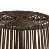 PUFF EN RATTAN SINTETICO 2162CF DIAM.43X33H CM - Muebles para el exterior, Uruguay | Vinibel, vista 2 de 2