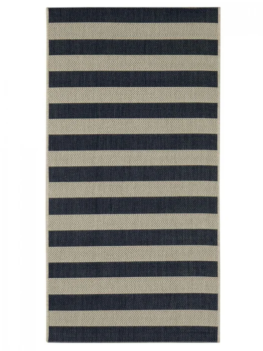 ALFOMBRA LINEO LIN/5031/H501/ 080X150 WOOL/MIDNIGHT BLUE en Azul - Alfombras, Uruguay | Vinibel