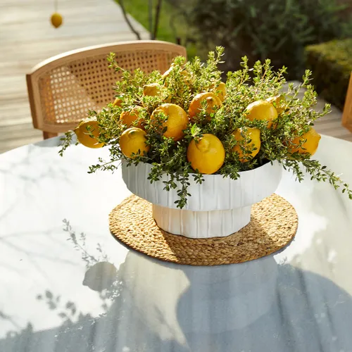 PLATO DENIM Blanco - Decoración, Uruguay | Viasono