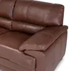 Sofá Oxford - Cuero Básico - 3 cuerpos - New Brown en Marrón - Sillones y sofás, Uruguay | NYR, vista 3 de 4