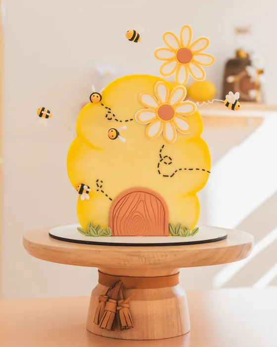 Pie de Torta triple fleco — 35 cm - Decoración, Uruguay | Dreams On Time