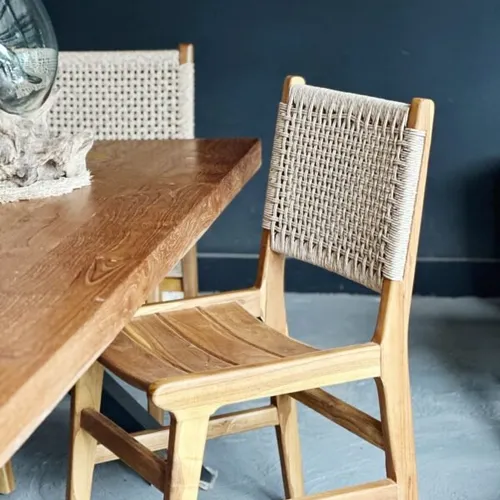 Silla de Comedor Santai en Madera natural - Butacas, banquetas y puffs, Uruguay | Balihai