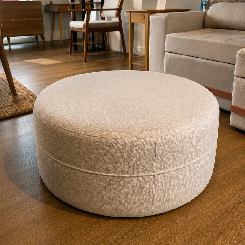 PUFF SOHO I T108 LINO ARENA CLARO en Beige - Sillones y sofás, Uruguay | Balton, vista 5