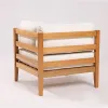 ESQUINA CANNES RIPADA ACQUABLOCK CRUDO 74x74x66CM JATOBA - Muebles para el exterior, Uruguay | Vinibel, vista 6 de 8