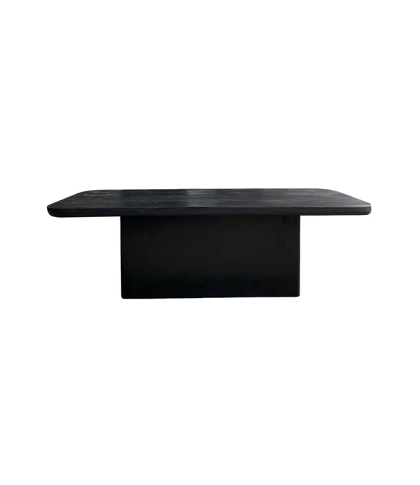 MESA COMEDOR OSLO TEKA NEGRO en Negro - Mesas de comedor, Uruguay | Más Infinito Casa