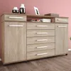 Comodas Cajoneras 7 Cajones 2 Puertas Estante Blanco London - Cómodas, Uruguay | Soy Hogar, vista 7 de 8