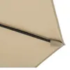 Sombrilla Doble 4.4m en Beige - Muebles para el exterior, Uruguay | Rústico Hogar, vista 3 de 5