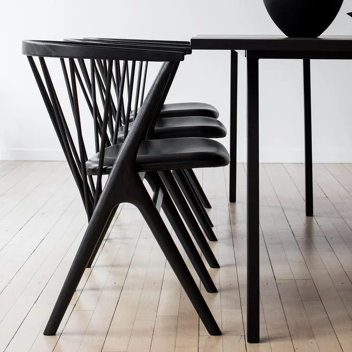 Sibast N8 Black | Helge Sibast en Negro - Sillas, Uruguay | Mad for Modern
