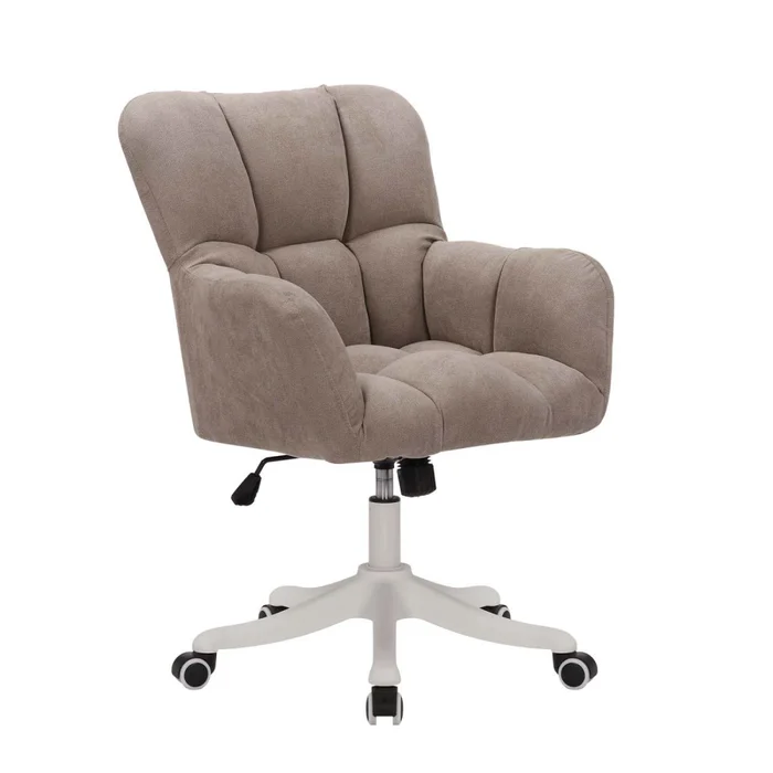 Asiento De Oficina Tela Marron Seul en Beige - Escritorios y sillas de escritorio, Uruguay | Divino, vista 2