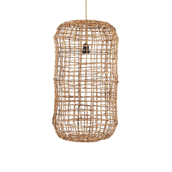 Lámpara de Fibra de Banano Kiri Grande | Casakos en Madera natural - Lámparas colgantes, Uruguay | Casakos, vista 3