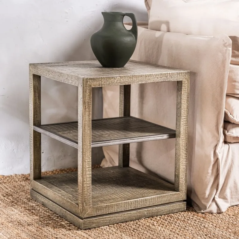 Mesa Auxiliar Filippo en Madera natural - Mesas de living, Uruguay | Aihaus
