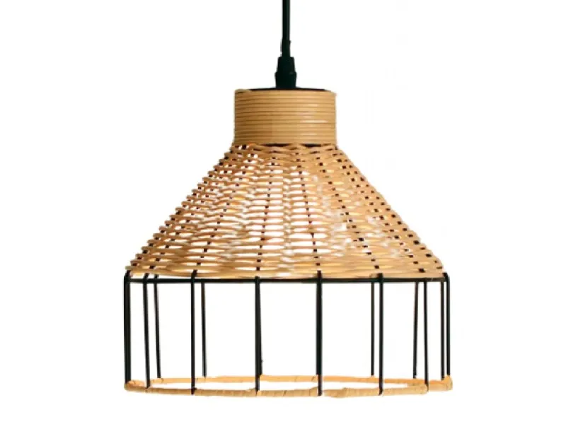 Iluminacion Colgante en Rattan y Hierro en Iluminacion Colgante en Rattan y Hierro - Lámparas colgantes, Uruguay | Finkel