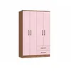 Ropero Toquio 4 Puertas Blush en Rosa - Roperos y placares, Uruguay | Albanés, vista 1 de 2