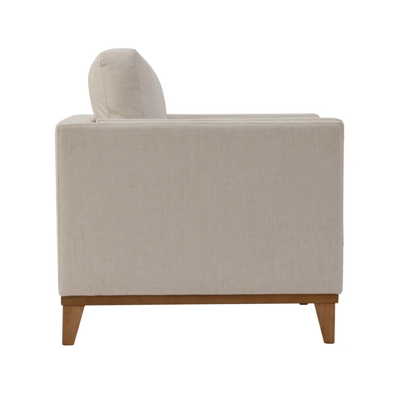 Butaca Tela-premium Blanco Luxor Premium Hueso en Beige - Sillones y sofás, Uruguay | Divino, vista 4