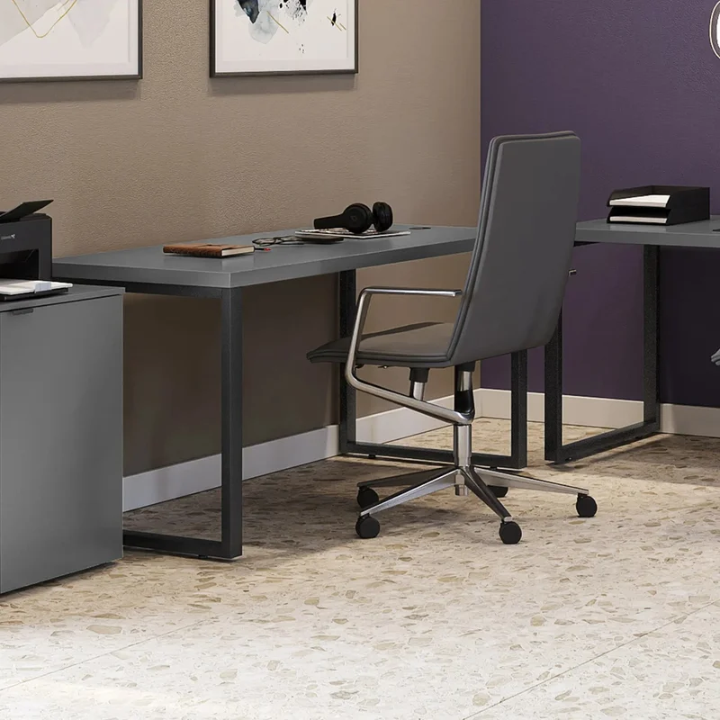MESA ESCRITORIO INDUSTRIAL PREMIUM DIRECTOR 120CM en Marrón - Bibliotecas, Uruguay | Balton, vista 11