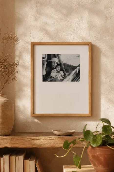 El mejor recuerdo - Cuadro Personalizado con tu Foto en Madera natural - Láminas, Uruguay | Kiosko de Mar, vista 5