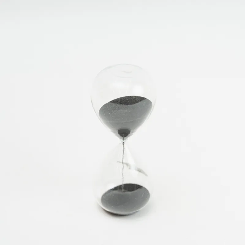 Reloj De Arena - Negro en Negro - Decoración, Uruguay | Indian