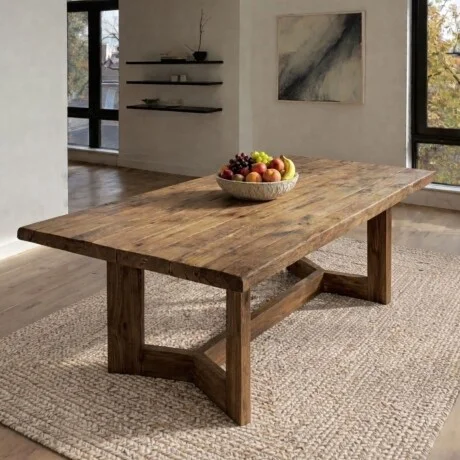 Mesa de comedor Linea Rimini en Marrón - Mesas de comedor, Uruguay | La Cueva Muebles, vista 8