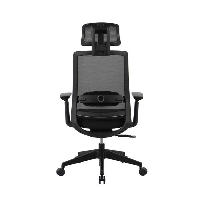 Silla De Oficina Malla-y-metal Negro 2788f-1m en Negro - Sillas de escritorio, Uruguay | Divino, vista 5