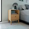 Mesa De Luz MB1041 en Madera natural - Mesas de luz, Uruguay | Palermo Casa Deco, vista 1 de 3
